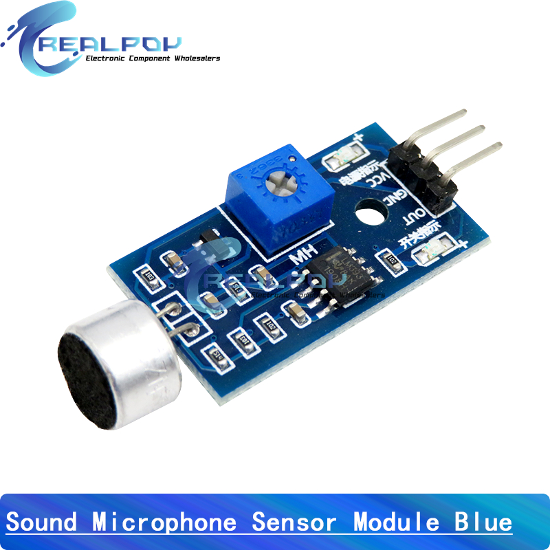 Home Automation With Arduino - 音声操作の検出センサーモジュール,アラームセンサー,音声センサー,録音,マイク,スマートホーム