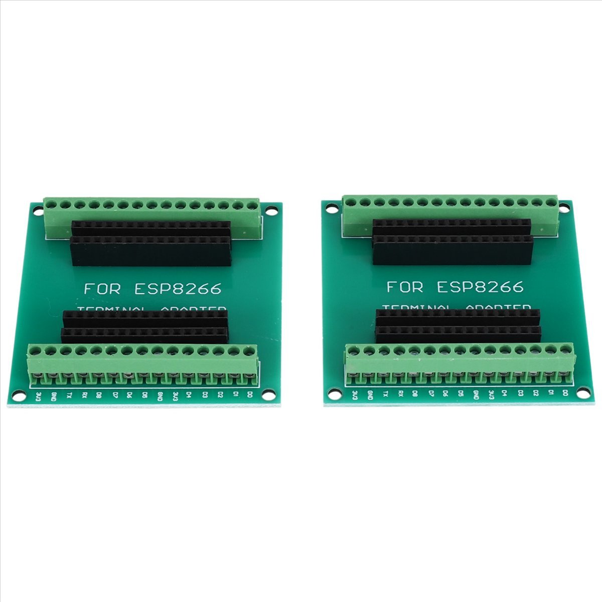 Esp8266 Nodemcu Board - A64I 2 個 ESP8266 ブレークアウトボード GPIO