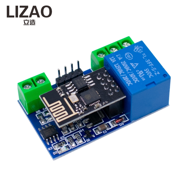 Diy Automation Projects - LIZAO ESP8266 5V WiFi IoT リレーモジュール