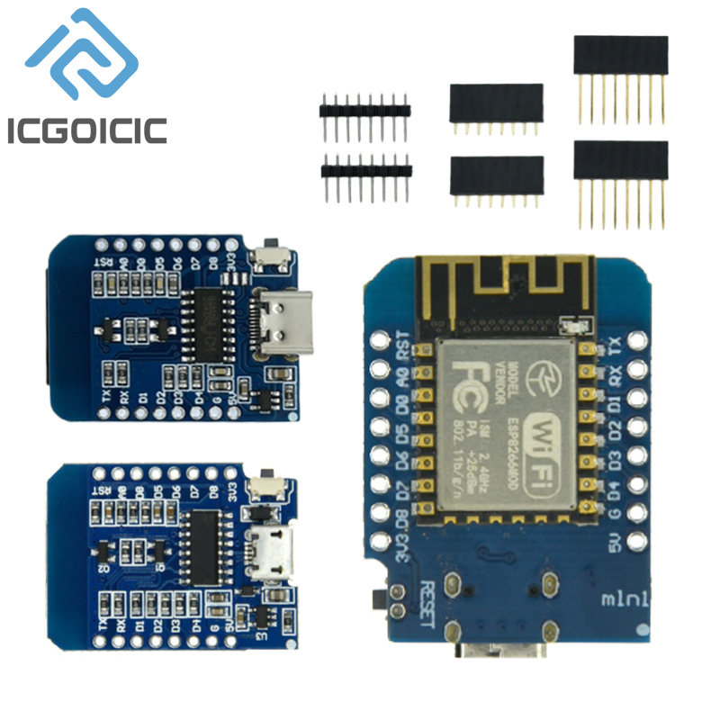 Esp8266 Nodemcu Board - Mini-nodemcu d1開発ボード,4mバイト,wifi,lua,モノのインターネット,ベースのesp8266,wemos