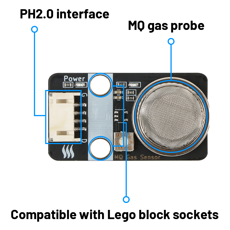 MQ-4 ガスセンサーモジュール メタン天然ガス検知器 スマ - Home Automation Raspberry Pi のレビューと価格