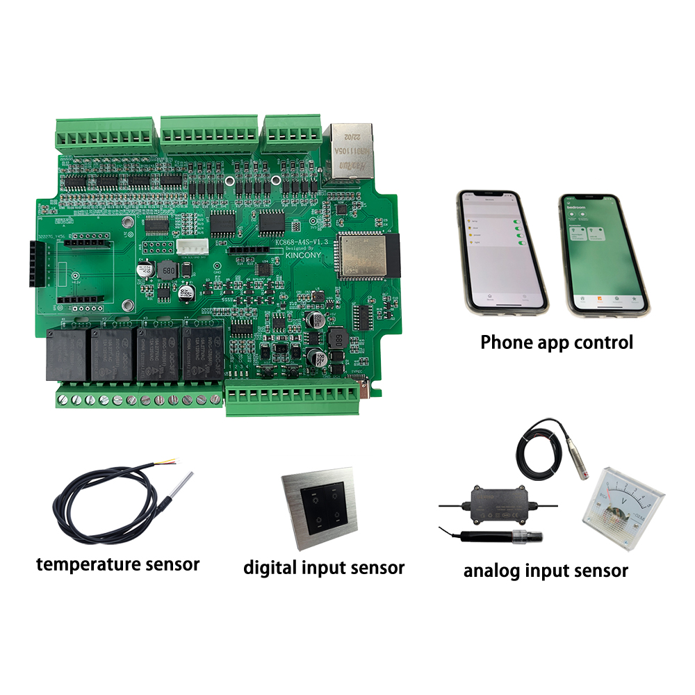 KC868-A4S ESP32 ESPhome Tasmot - Home Automation With Arduino のレビューと価格