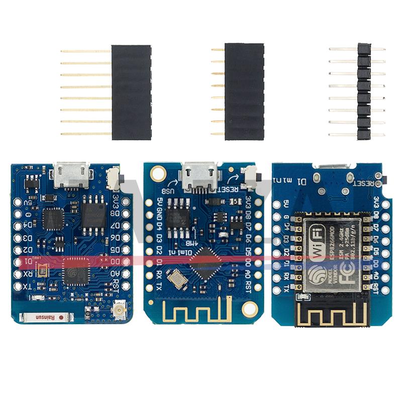 WeMos D1 Mini Pro V3.0.0 バイト L - Esp8266 Nodemcu Board のレビューと価格