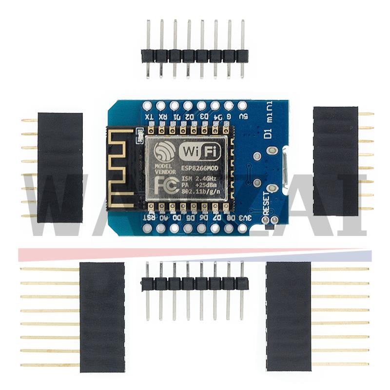 WeMos D1 Mini Pro V3.0.0 バイト L - Esp8266 Nodemcu Board のレビューと価格