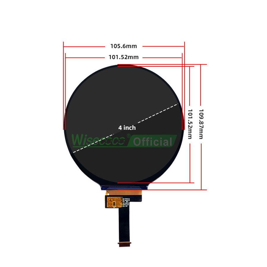 Wisecoco 4インチ丸型LCDディスプレイ円形IPSス - Home Automation Raspberry Pi のレビューと価格