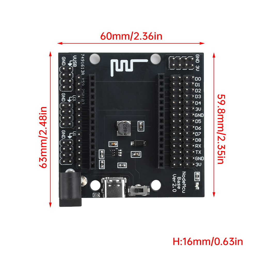 NodeMcu ベース ESP8266 テスト DIY ボー - Esp8266 Nodemcu Board のレビューと価格