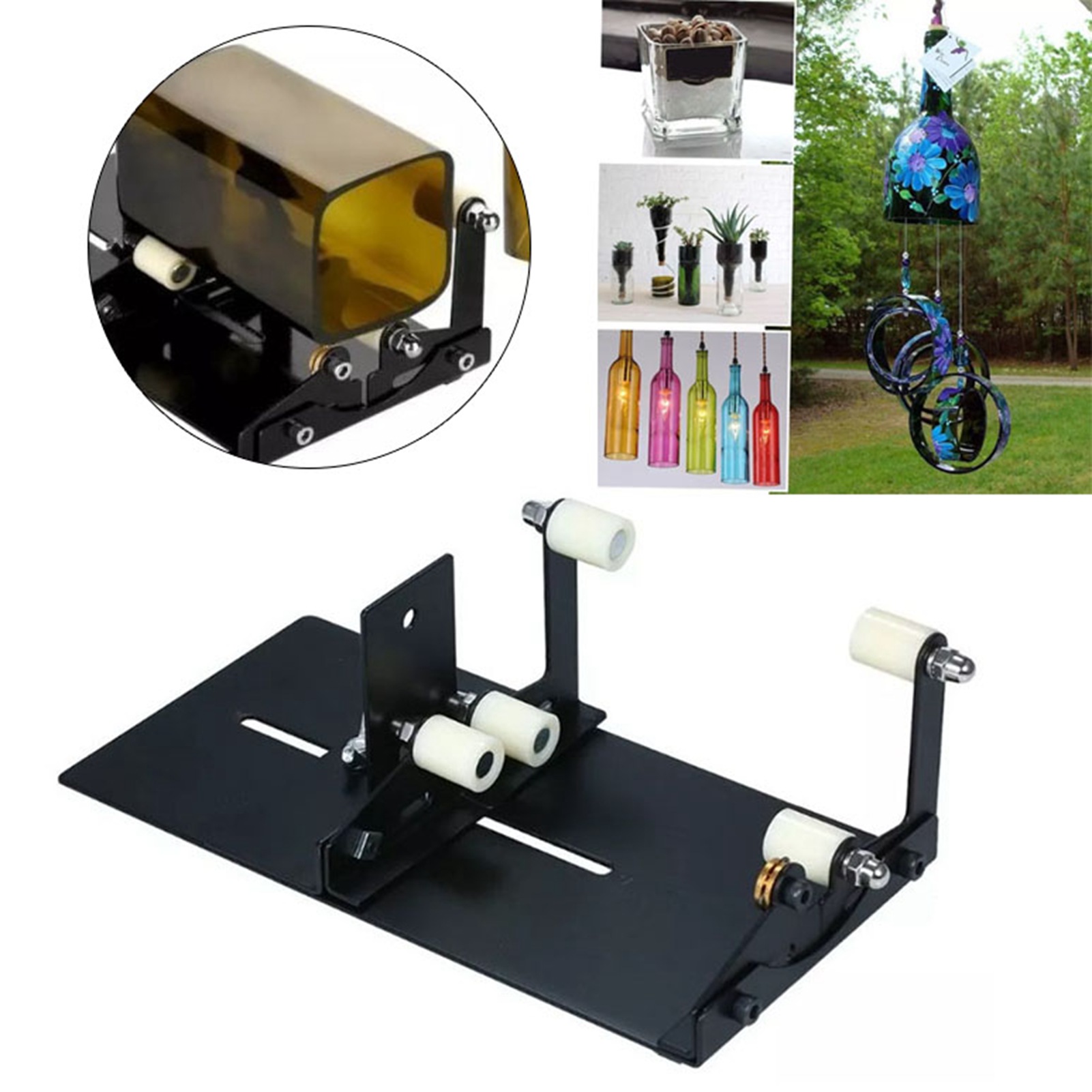 ガラス瓶カッターマシン高速正確DIY切断ツールキットステンレ - Diy Automation のレビューと価格