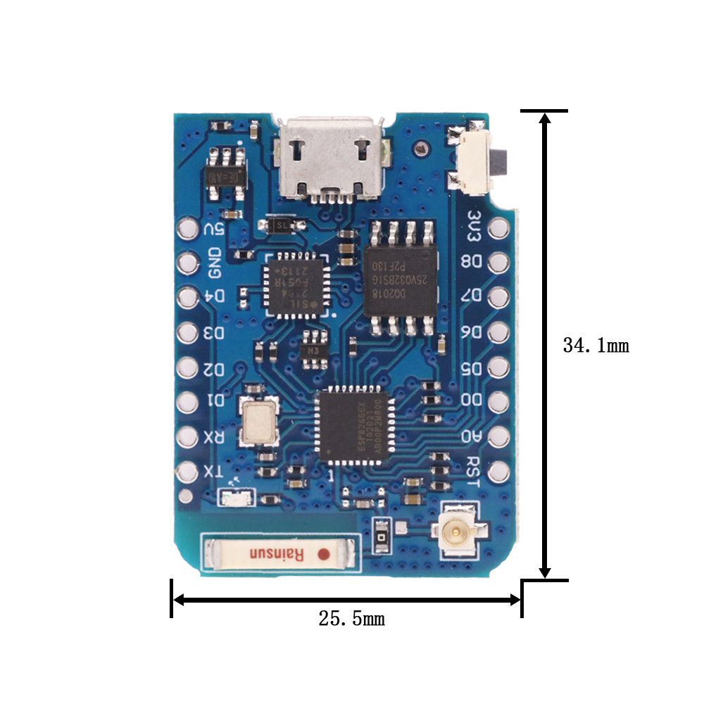 WeMos D1 Mini Pro V3.0 NodeMcu - Esp8266 Nodemcu Board のレビューと価格