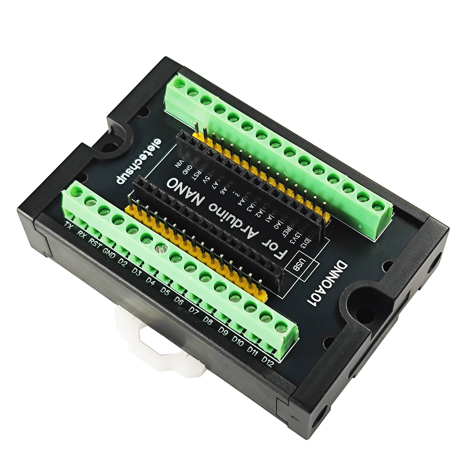 3.96MM取り付けネジ端子台アダプターモジュールNANO  - Home Automation With Arduino のレビューと価格