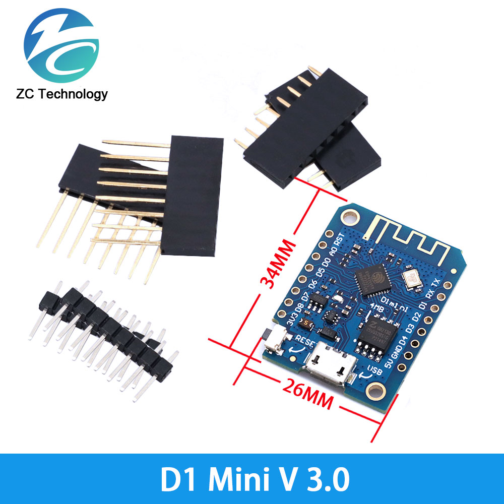 D1 Mini esp8266,ESP-12F,340g,u - Esp8266 Nodemcu Board のレビューと価格