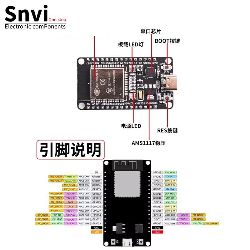ESP32 開発ボード WiFi Bluetooth モジュ - Esp8266 Nodemcu Board のレビューと価格