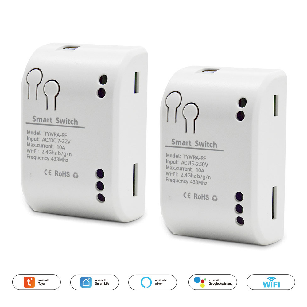 Tuya-Wifi付きワイヤレススマートスイッチ,リレーモジ - Diy Home Automation Controller のレビューと価格