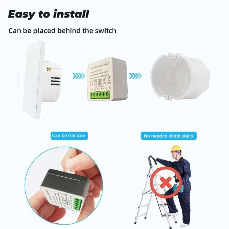 RF 433MHzスマートスイッチミニDIYワイヤレスリモコ - Diy Home Automation Controller のレビューと価格