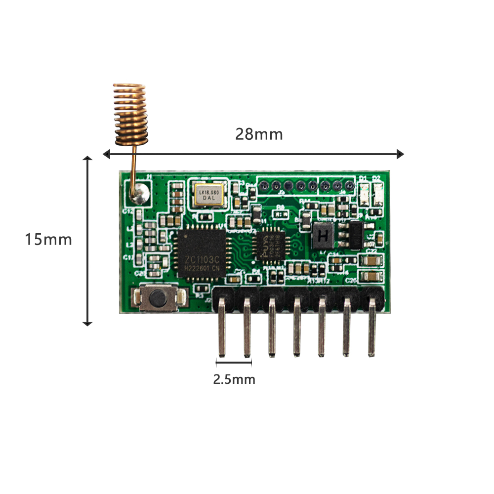 QIACHIP RF 受信および送信統合 868Mhz 4C - Home Automation With Arduino のレビューと価格