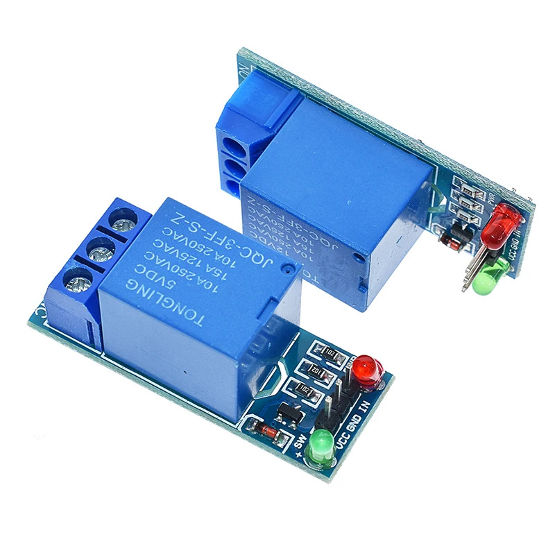6個の新しい1チャンネルリレーモジュール5V 12V低レベル - Home Automation With Arduino のレビューと価格