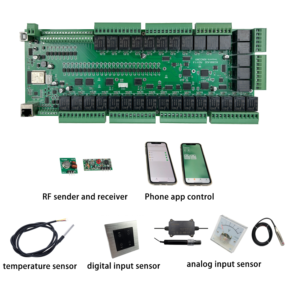 KC868-A32 ESP32 Wifi RS232 USB - Home Automation With Arduino のレビューと価格