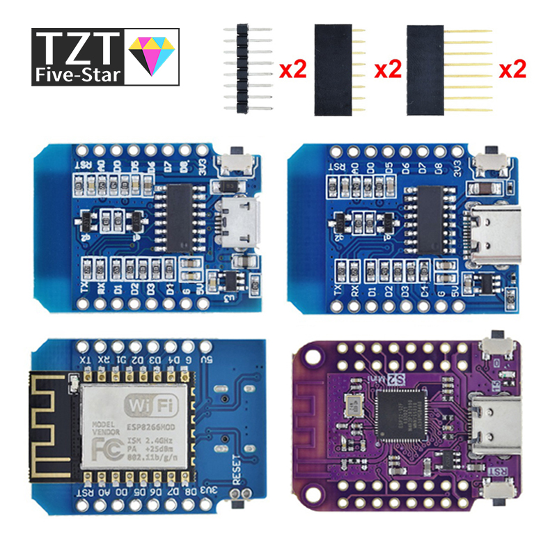 WeMos D1 Mini Pro V3.0 NodeMcu - Esp8266 Nodemcu Board のレビューと価格